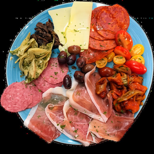 Italian Style Antipasto Platter.