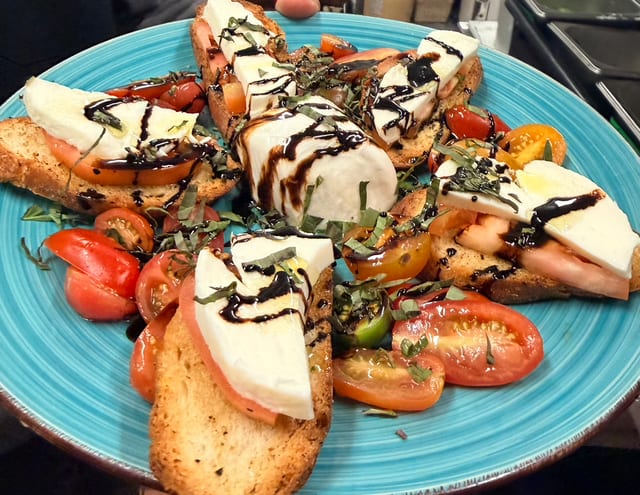 Caprese Burrata.